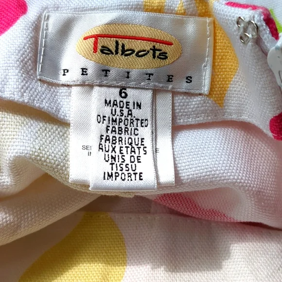 Talbots Fruit and Floral Skirt - Picture 1 of 5